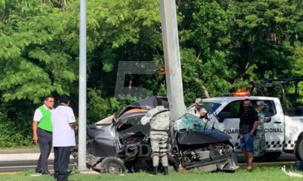 Accidente En La Zona Hotelera De Canc N Deja Un Muerto Y Un Herido