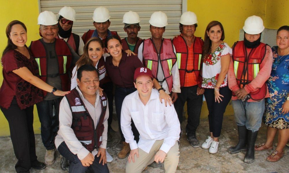 Ana Patricia Peralta Y Mara Lezama Presentes En El Inicio De Obras Para