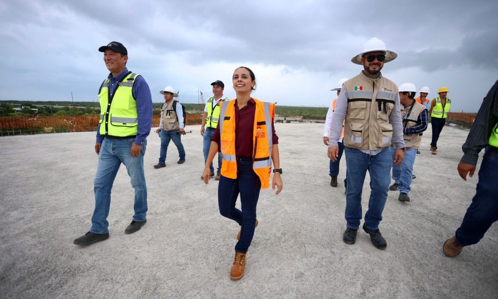 Supervisa Ana Patricia Peralta Obra Del Puente Nichupt En Canc N To