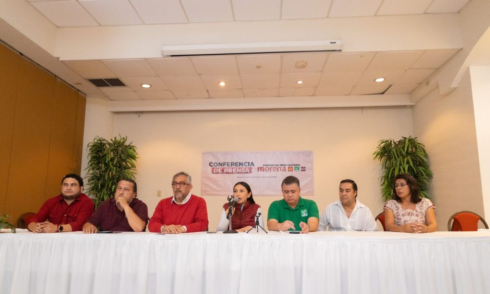 Registran coalición Sigamos haciendo historia conformada por Morena